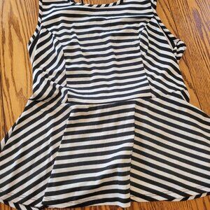 (4 For $20) Annabelle Top - Cute red bow on back, flattering fit 2x